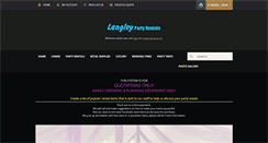 Desktop Screenshot of langleypartyrentals.com